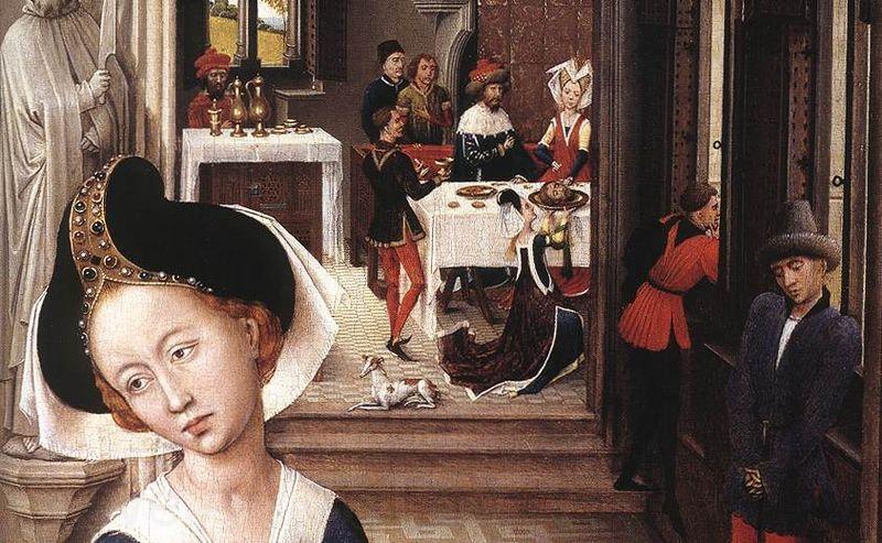 Rogier van der Weyden St John Altarpiece Spain oil painting art